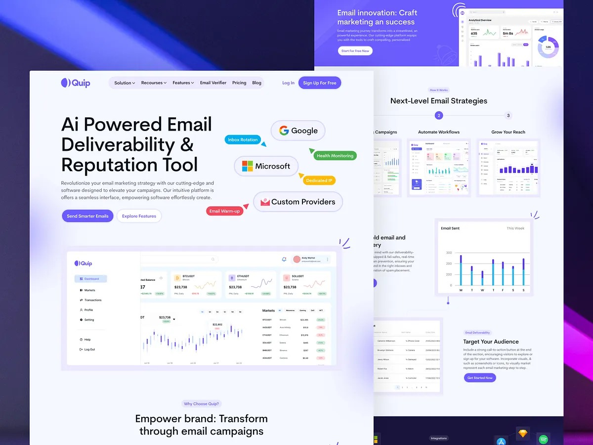 SaaS Landing Page
